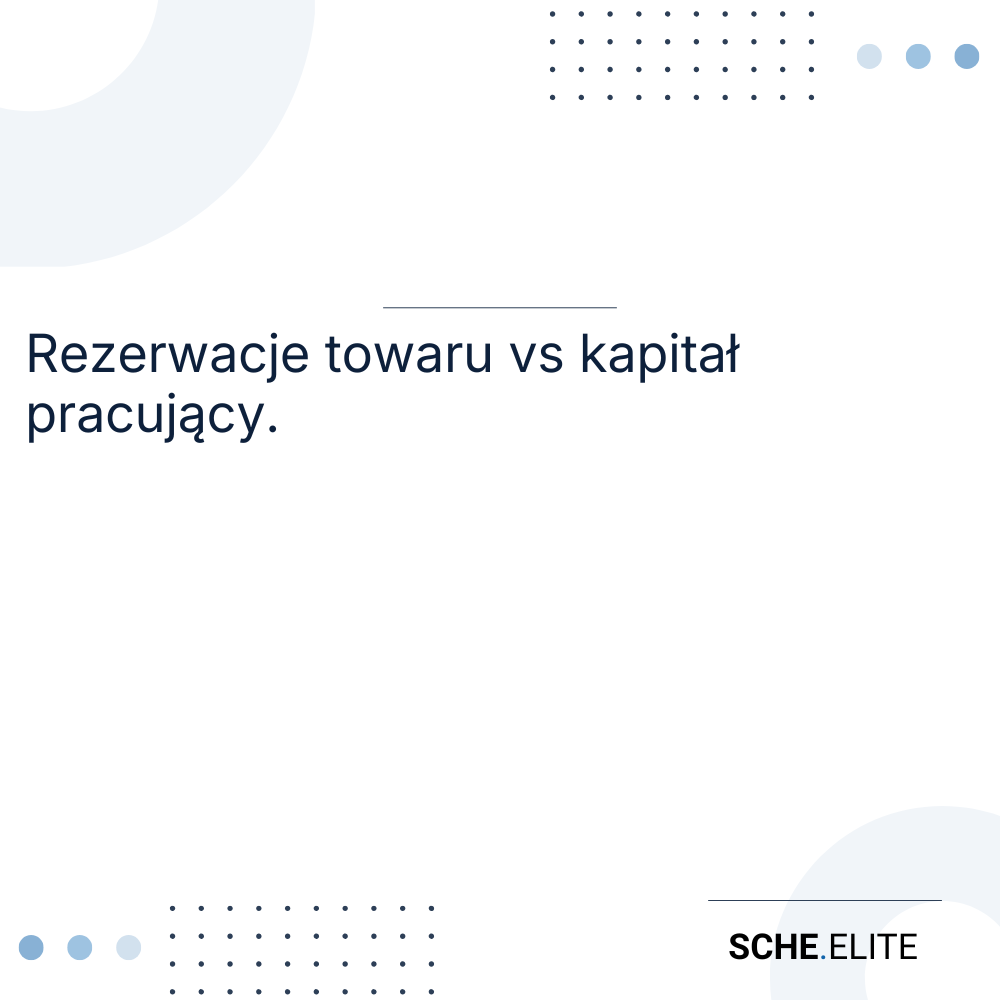 Rezerwacja towaru