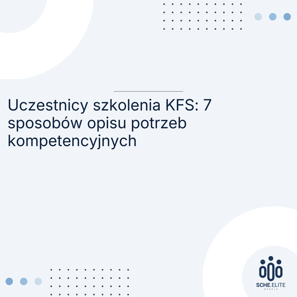 Uczestnicy szkolenia KFS