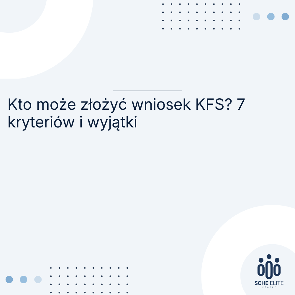 kto może złożyć wniosek KFS