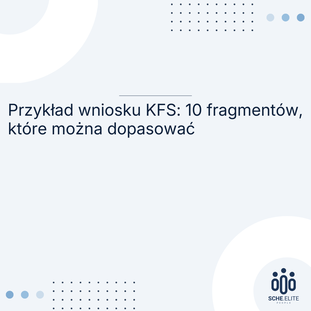przykład wniosku KFS