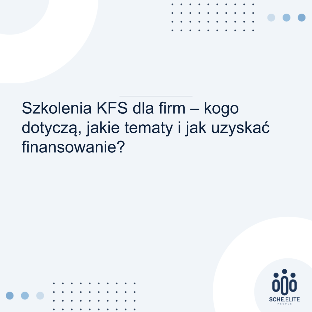 szkolenia kfs dla firm