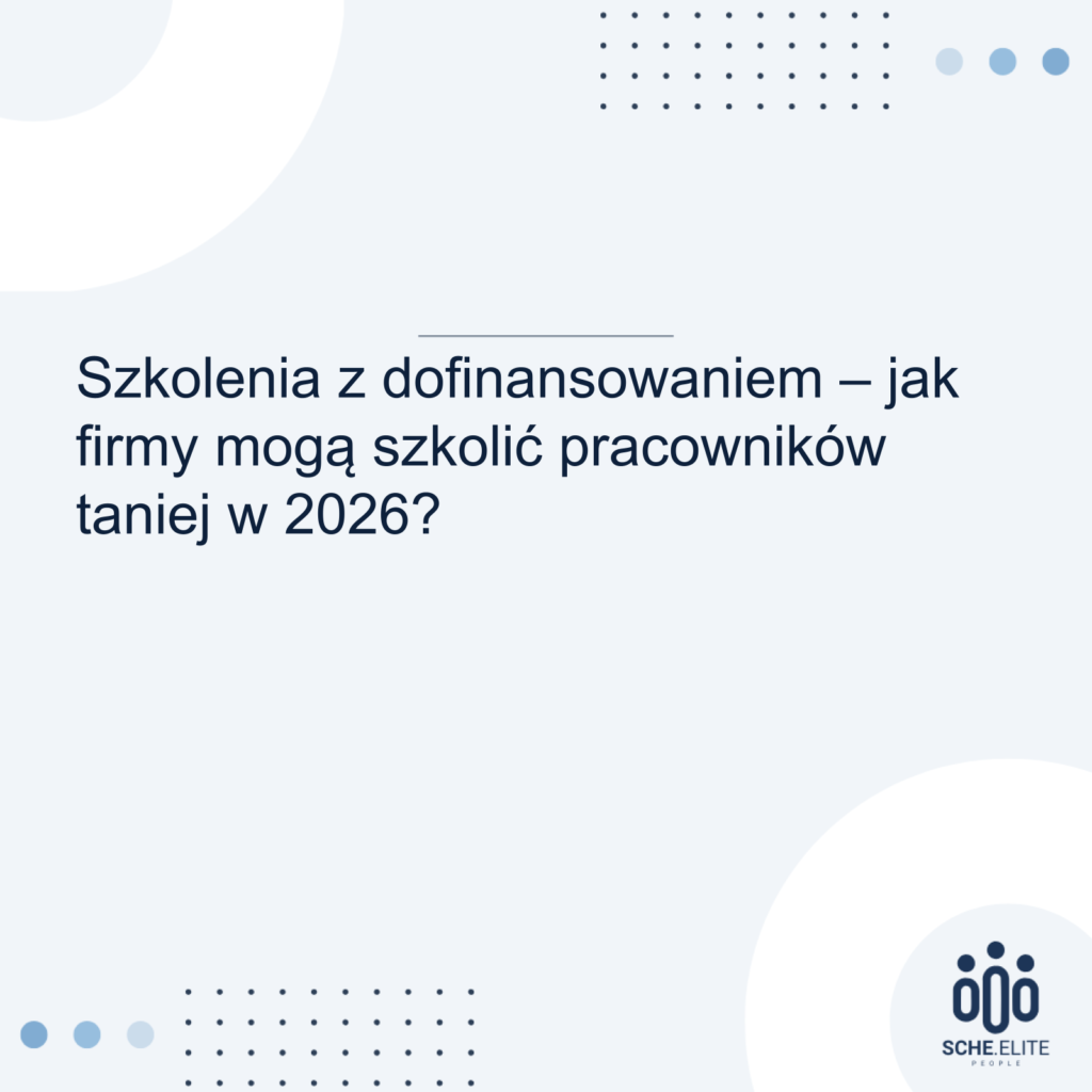 szkolenia z dofinansowaniem