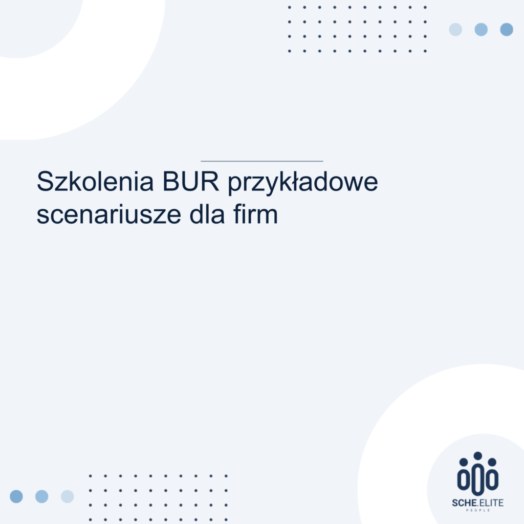 szkolenia BUR
