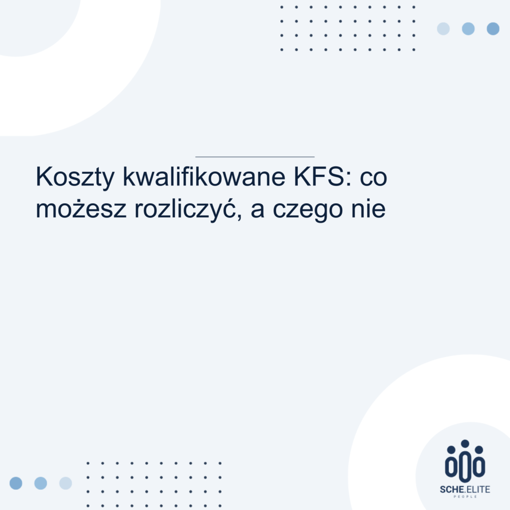 koszty kwalifikowane KFS