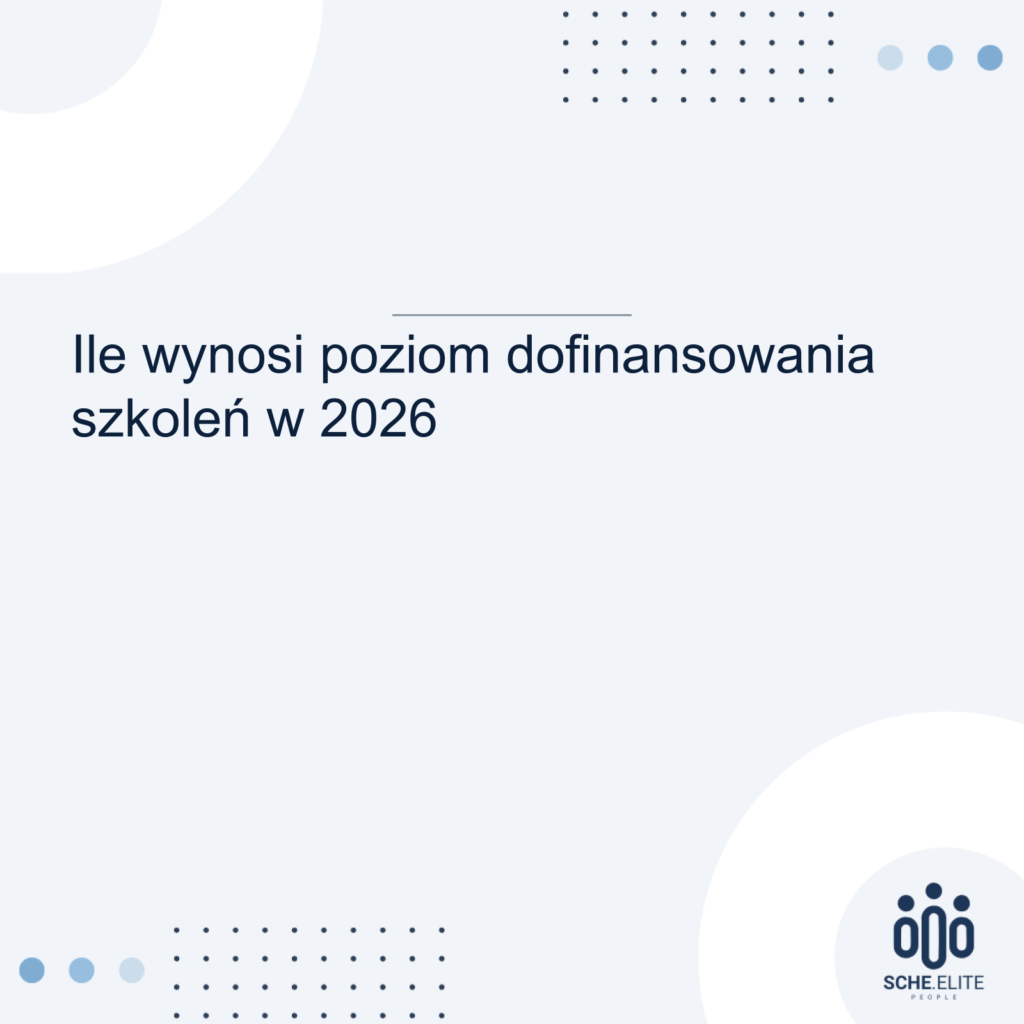 poziom dofinansowania szkoleń