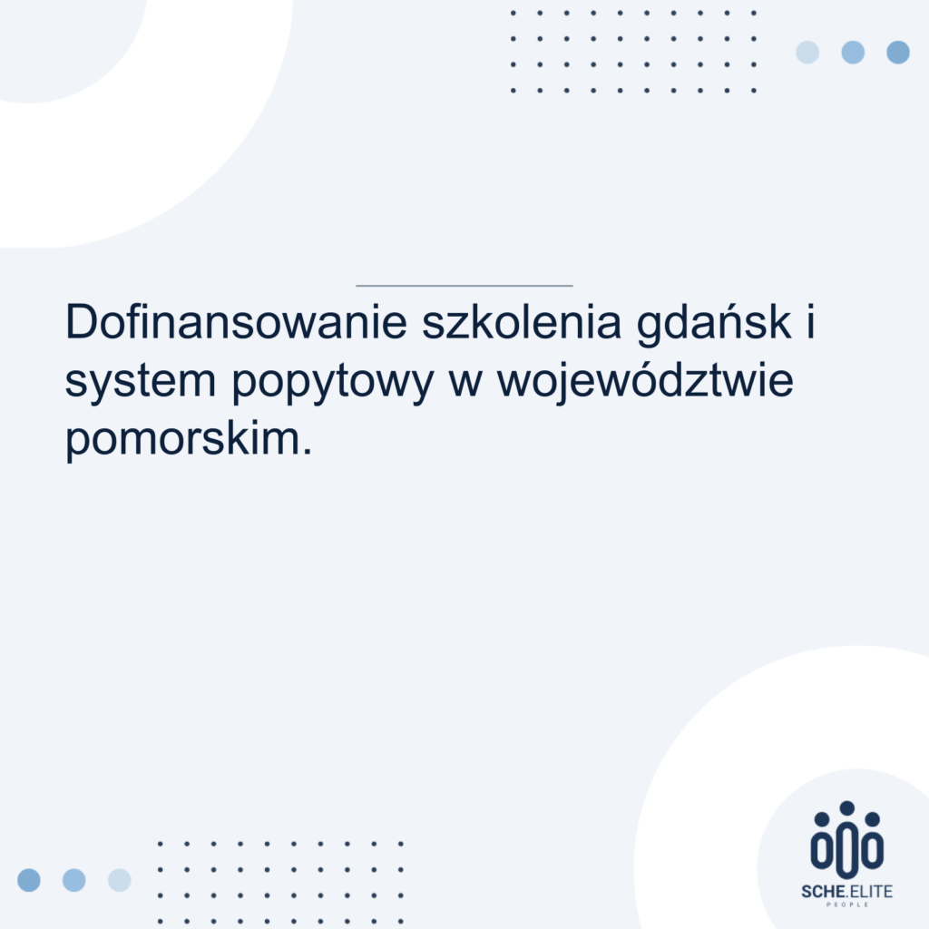 dofinansowanie szkolenia gdańsk