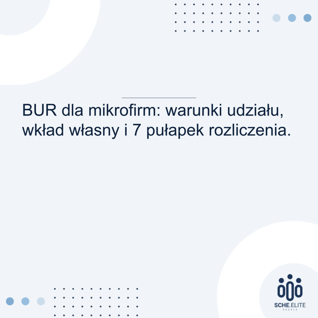 BUR dla mikrofirm