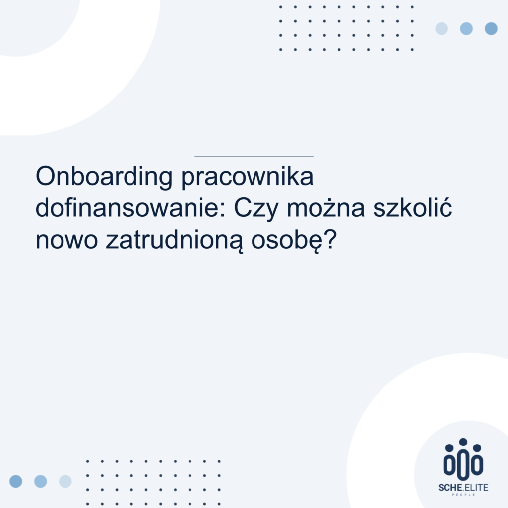 onboarding pracownika dofinansowanie