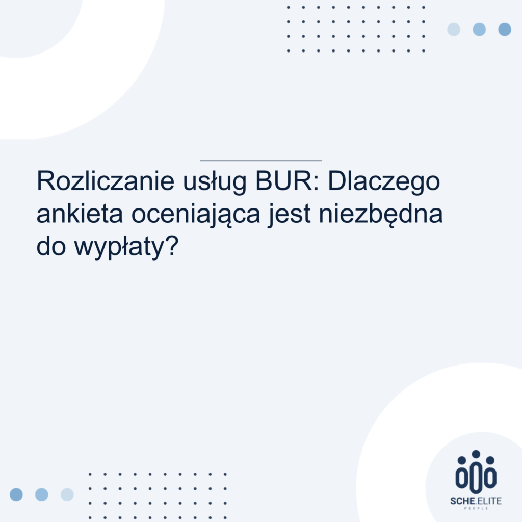 rozliczanie usług BUR