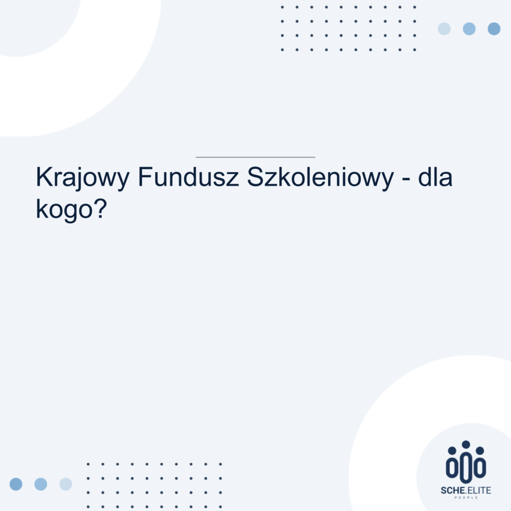 Krajowy Fundusz Szkoleniowy