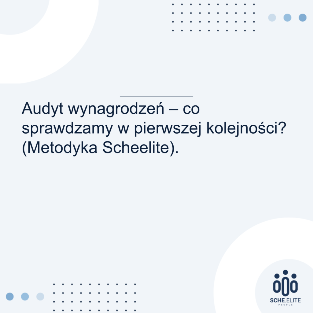 Audyt wynagrodzeń