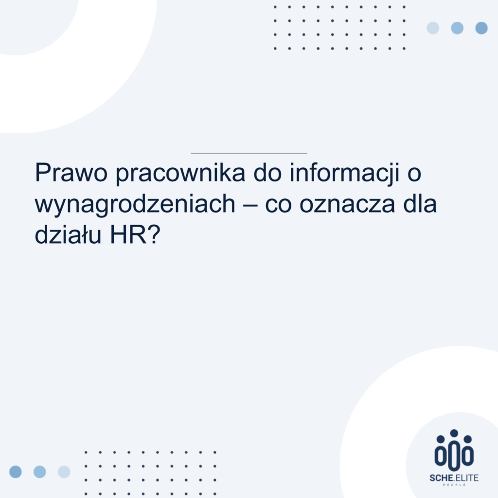 Prawo pracownika do informacji o wynagrodzeniach