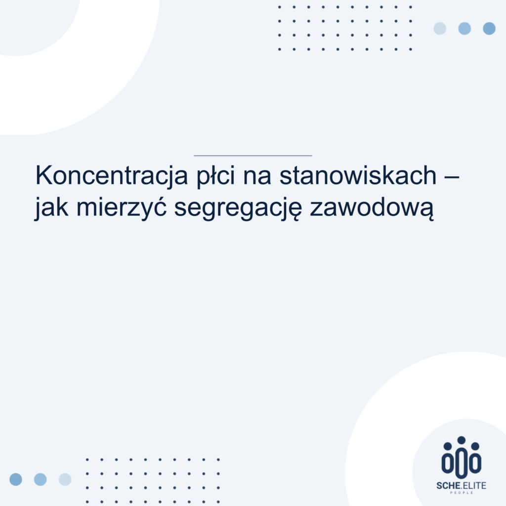 koncentracja płci na stanowiskach