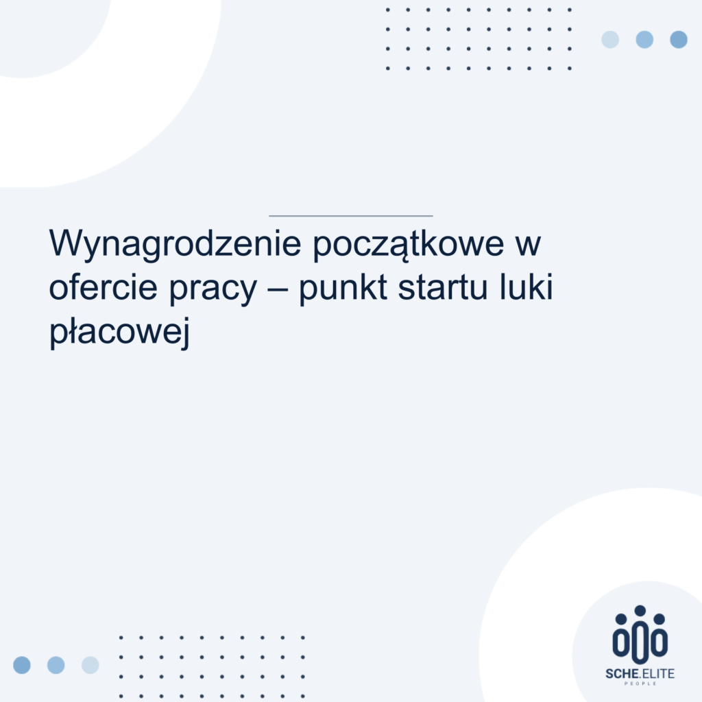 wynagrodzenie początkowe w ofercie pracy