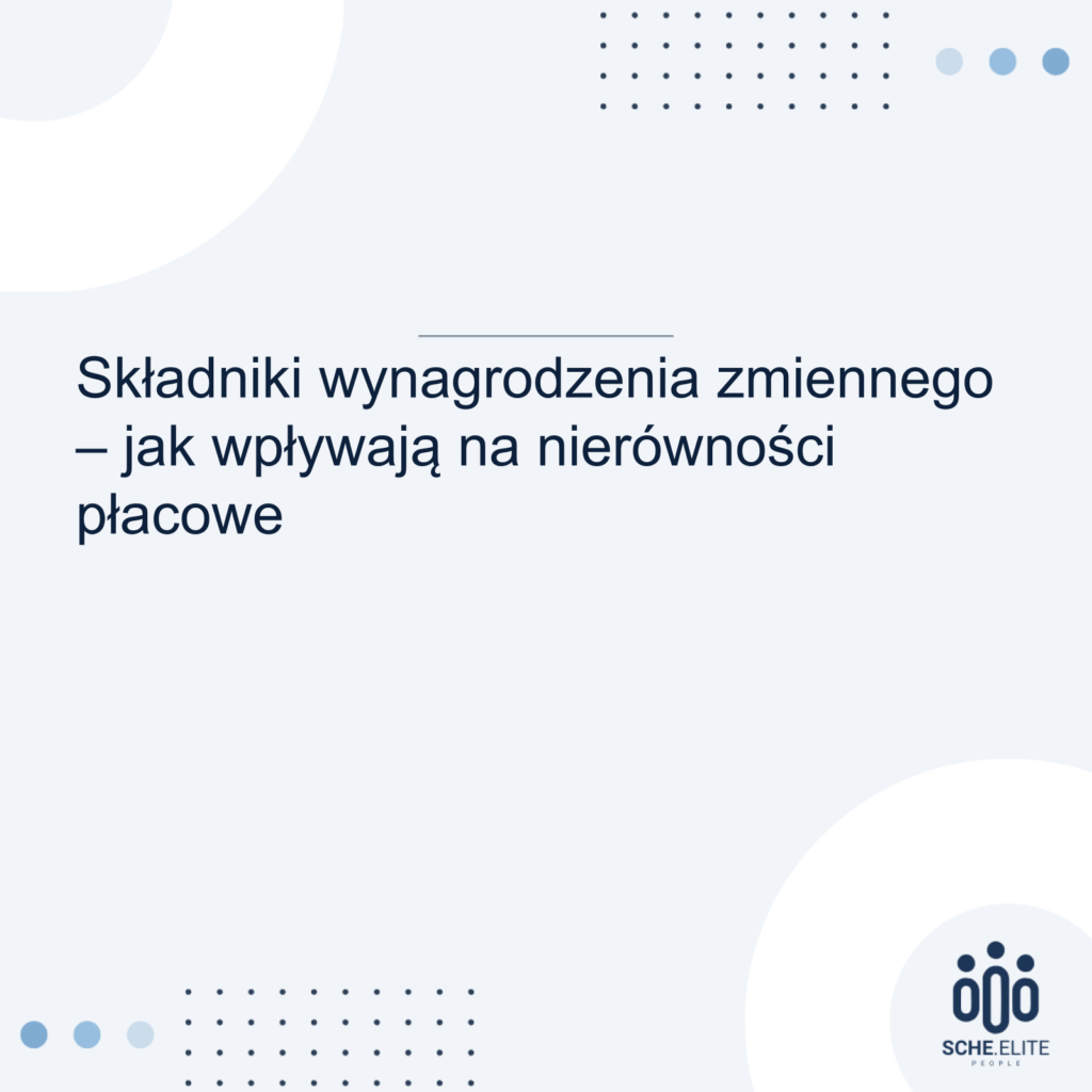 składniki wynagrodzenia zmiennego