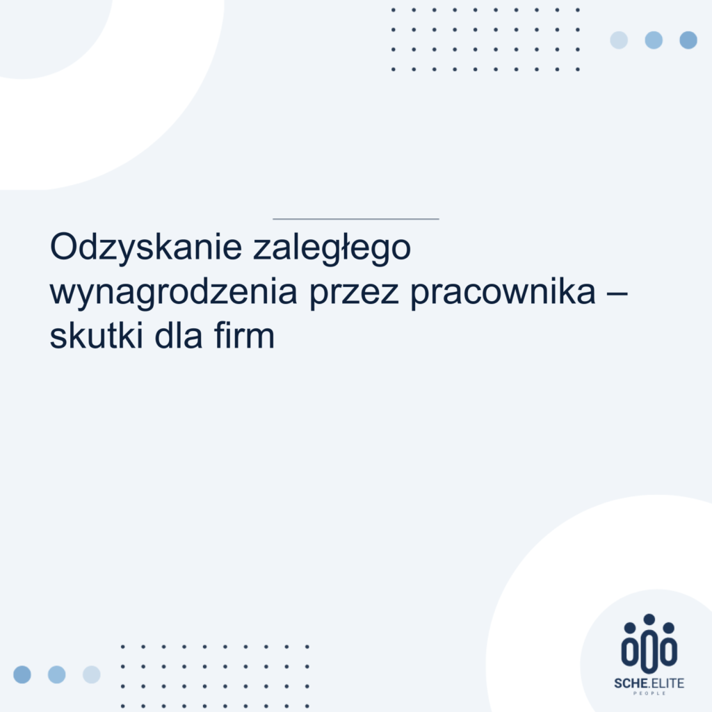 odzyskanie zaległego wynagrodzenia przez pracownika