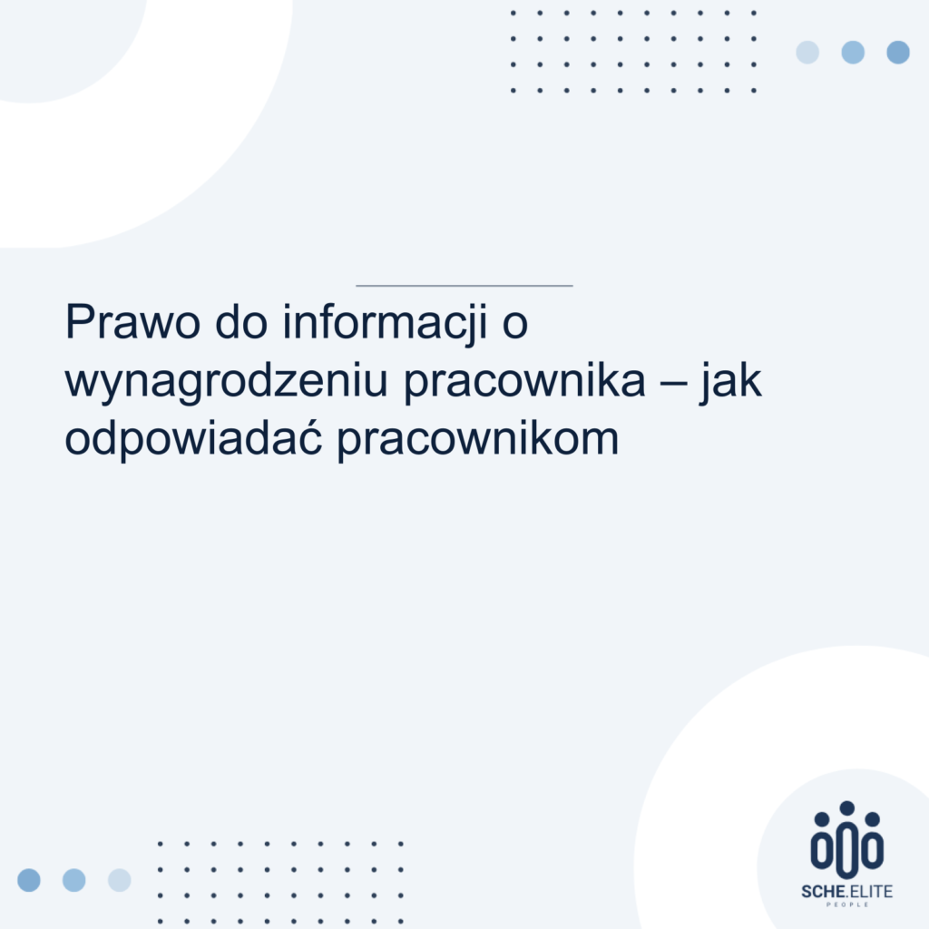 prawo do informacji o wynagrodzeniu pracownika