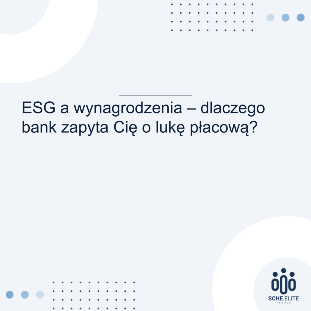 ESG a wynagrodzenia