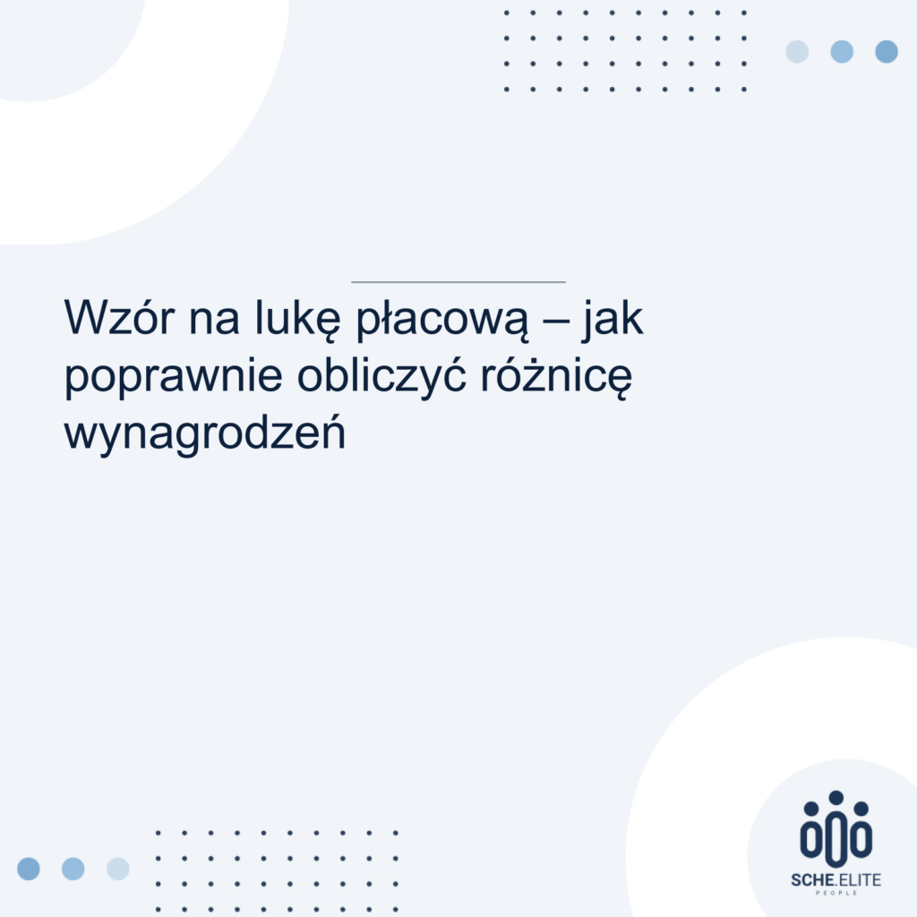 wzór na lukę płacową
