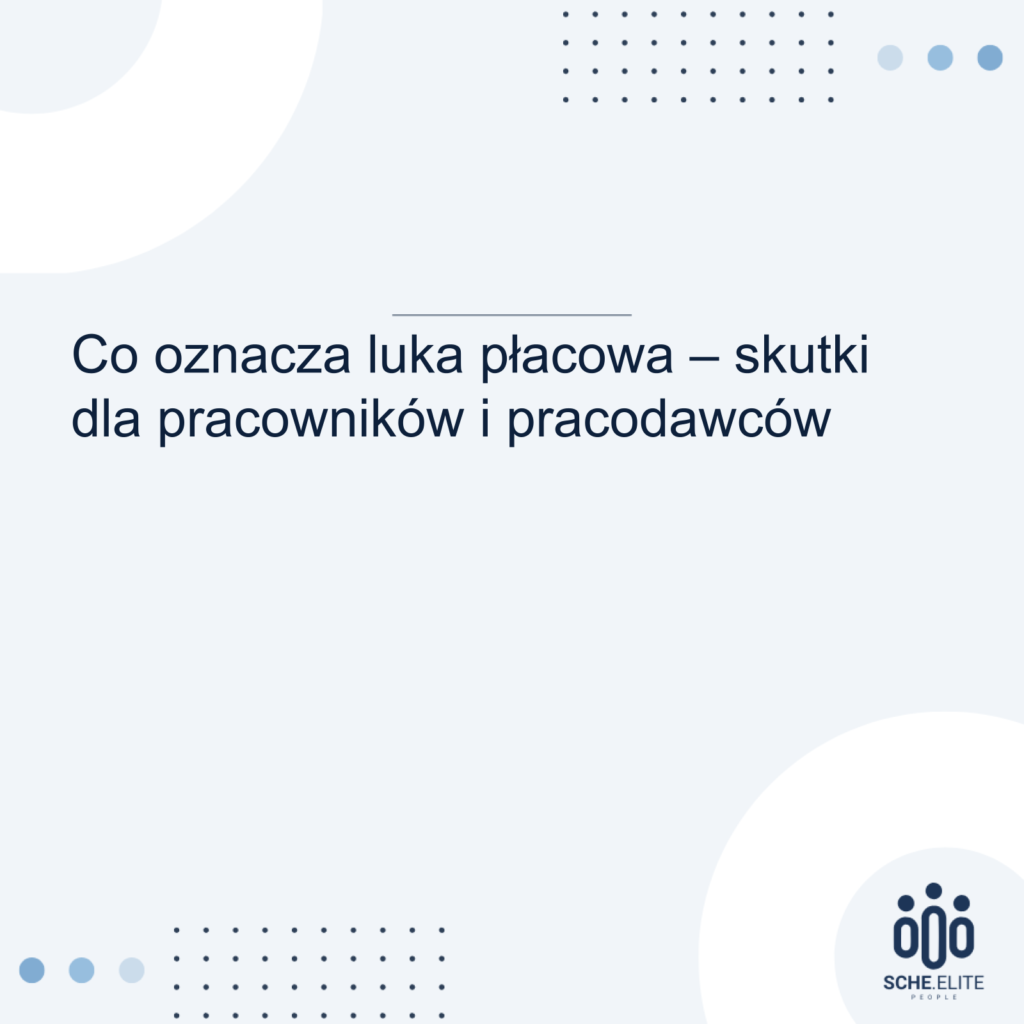 co oznacza luka płacowa